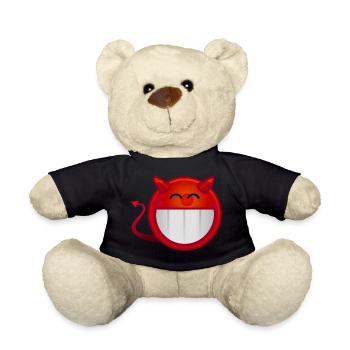 Smiley - Nounours - noir - Devant