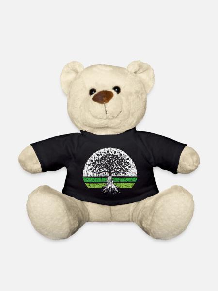 Arbre vert Co2 Climat Environnement Transition énergétique écologique bio - Nounours - noir