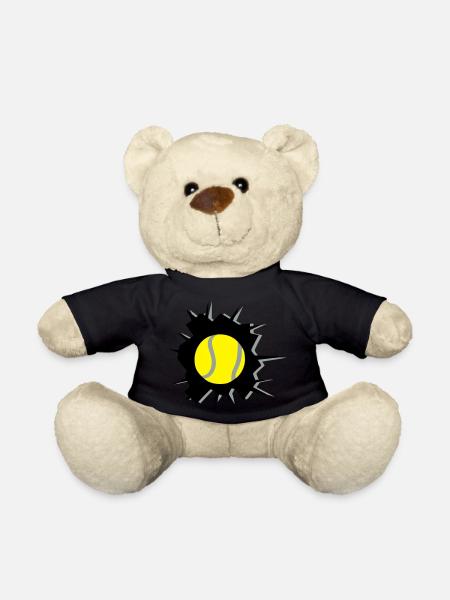 Tennis - Teddy - Schwarz