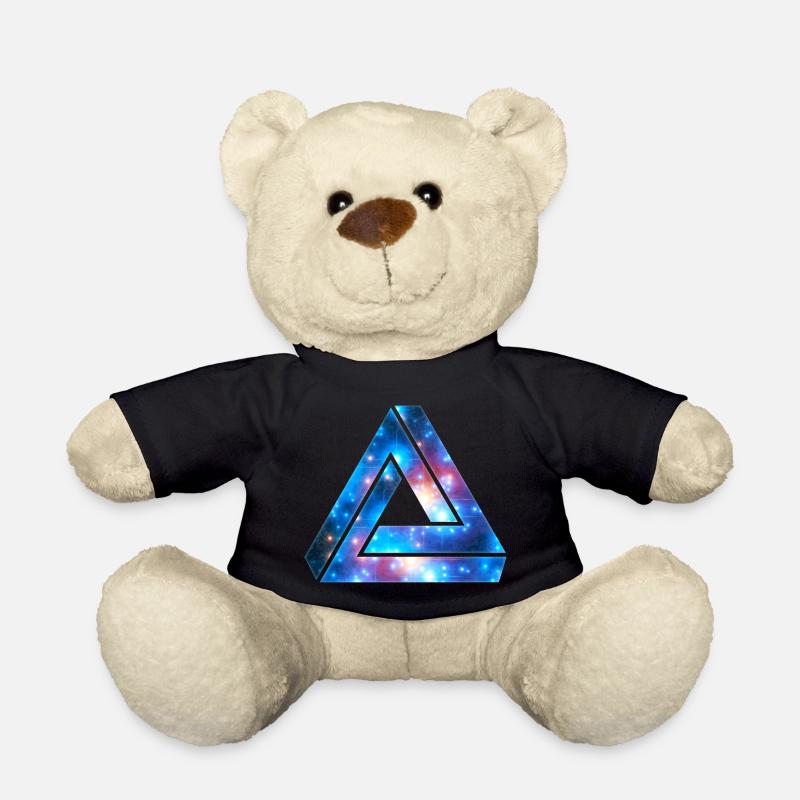 Penrose Tribar, triangle, univers, galaxie, - Nounours - noir