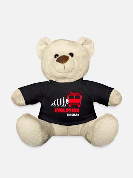 Feuerwehr Fireman Evolution - Teddy - Schwarz