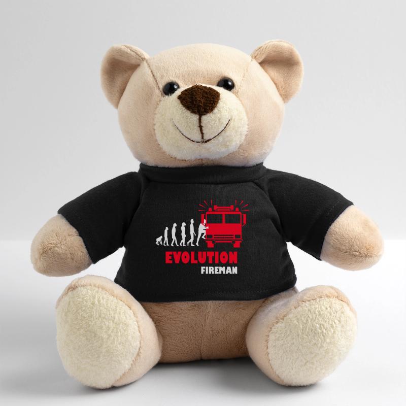 Firefighters Fireman Evolution Teddy Bear
