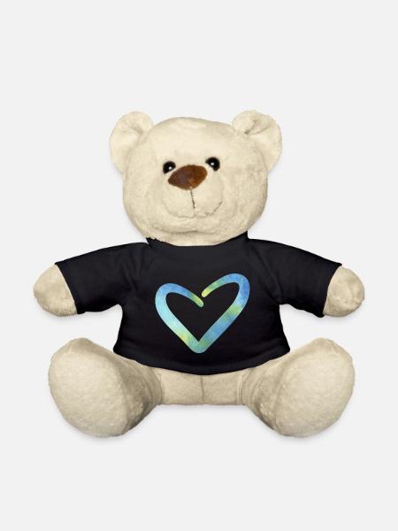 Liebe in der Liebe - Teddy - Schwarz