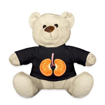 Poumon de mandarine - Nounours - noir - Devant