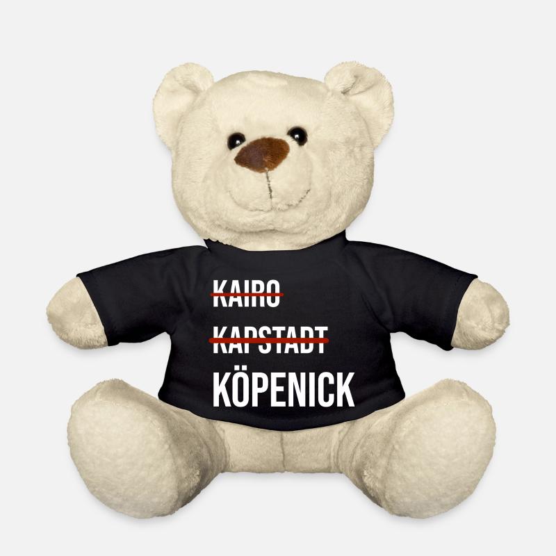 Grafik mit Köpenick - Teddy - Schwarz