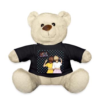 Beste Freunde - Teddy - Schwarz - Vorne