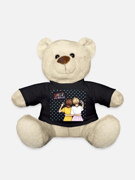 Beste Freunde - Teddy - Schwarz