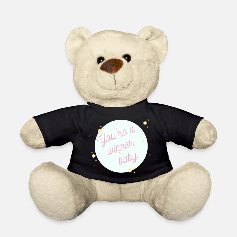 Du bist ein Gewinner-Baby - Teddy - Schwarz