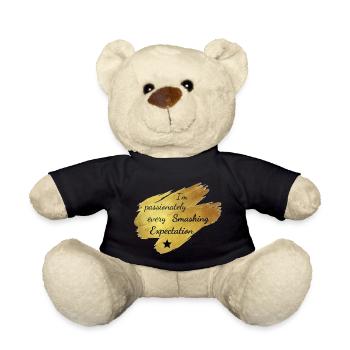 I'm passionately mashing every expectation - Teddy Bear - black - Front