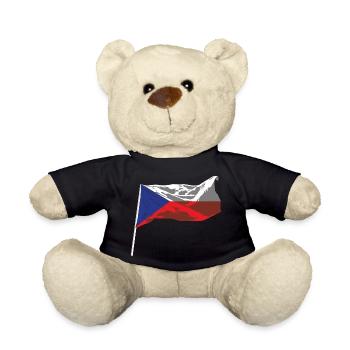 Design tchèque pour les fans tchèques - Nounours - noir - Devant