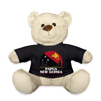 Papua-Neuguinea - Teddy - Schwarz - Vorne