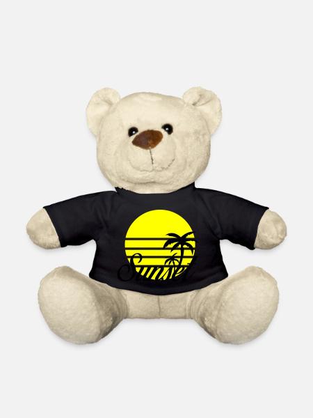 Sunset - Teddy Bear - black