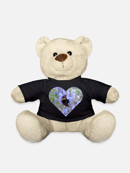Ein Herz für Hummeln - Teddy - Schwarz