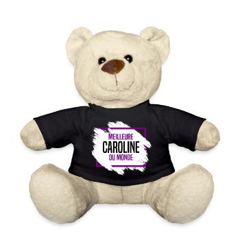 Caroline - Nounours - noir - Devant