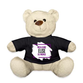 Elise - Nounours - noir - Devant