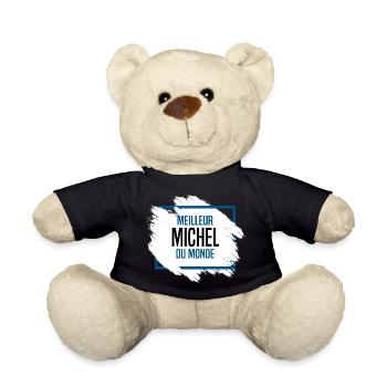 Michel - Nounours - noir - Devant