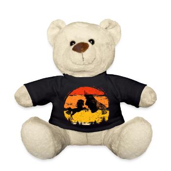 Équitation pour les chuchoteurs de chevaux, équitation pour débutants - Nounours - noir - Devant