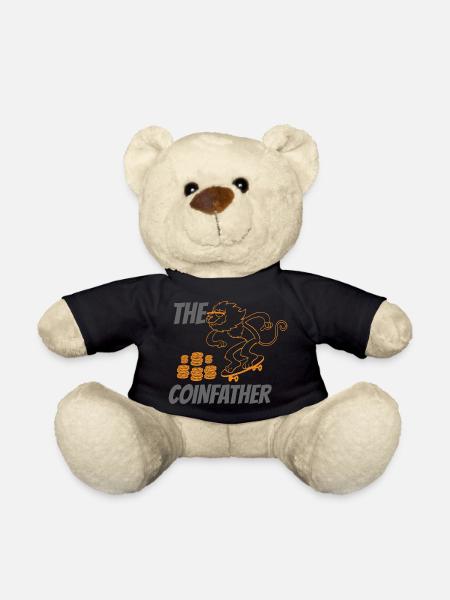 Bitcoin und Krypto, Coinfather - Teddy - Schwarz