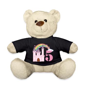 Märchenschloss ich bin schon 5 - Teddy - Schwarz - Vorne