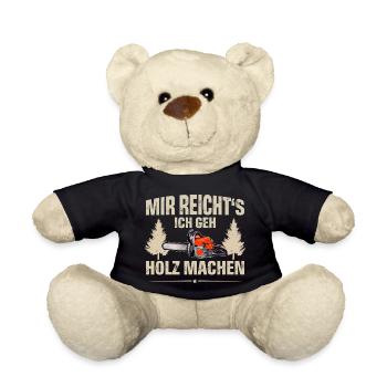 Holzfäller - Teddy - Schwarz - Vorne