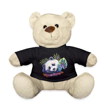 Panda - Teddy - Schwarz - Vorne