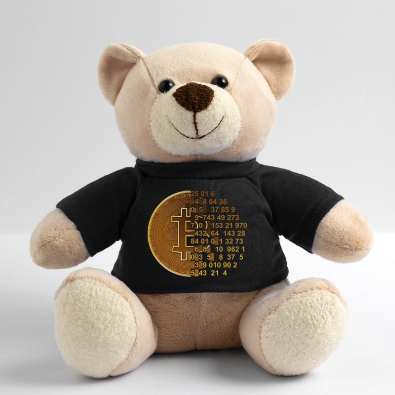 Bitcoin BTC Revolution - Crypto Gift Idea Teddy Bear