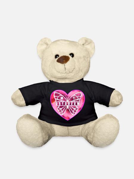 Mein Traum von Tag zu Tag - Teddy - Schwarz
