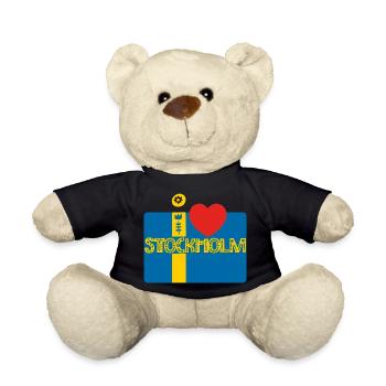 stockholm - Teddy Bear - black - Front