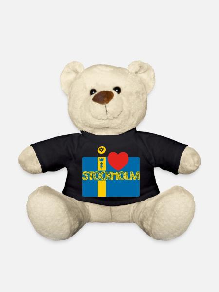 Stockholm - Nounours - noir