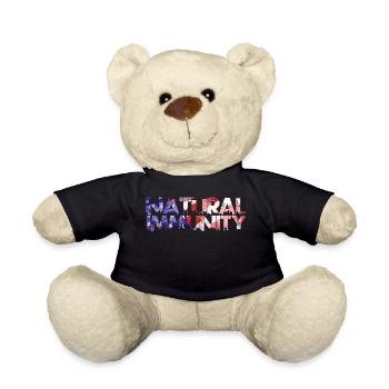 Natural Immunity - Teddy Bear - black - Front