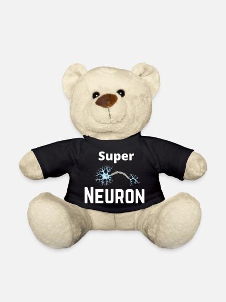 Super Neuron Network - Teddy Bear - black
