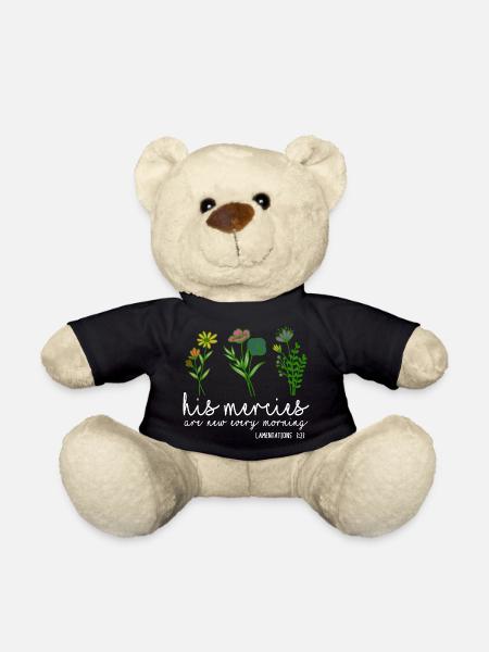 Church Religion Catholic Catholic Jesus Christ - Teddy Bear - black