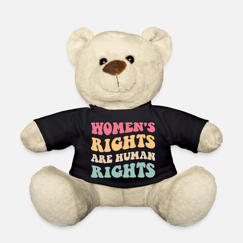 Frauenrechte sind Menschenrechte V - Teddy - Schwarz