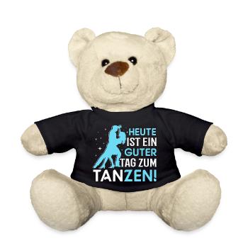 Guter Tag zum Tanzen! - Tänzerin Tänzer Tanzen - Teddy - Schwarz - Vorne