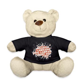 doggie boxer zitat hundehalter weihnachten - Teddy - Schwarz - Vorne