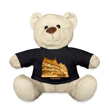 Forchheim Franken Bayern Magistratsbau Kirche - Teddy - Schwarz - Vorne