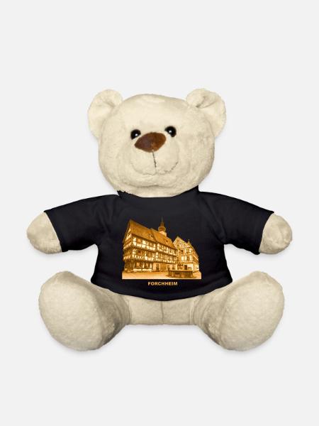 Forchheim Franken Bayern Magistratsbau Kirche - Teddy - Schwarz
