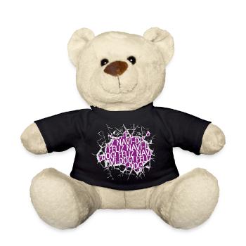 beagle dog gift animal welfare statement owner - Teddy - Schwarz - Vorne