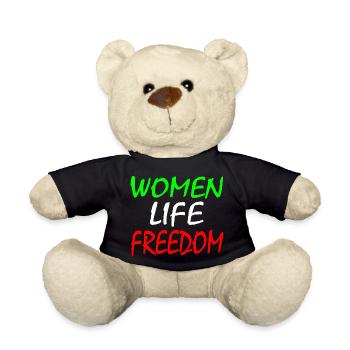 Women life freedom - Teddy - Schwarz - Vorne
