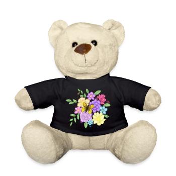 Flower bouquet - Teddy Bear - black - Front