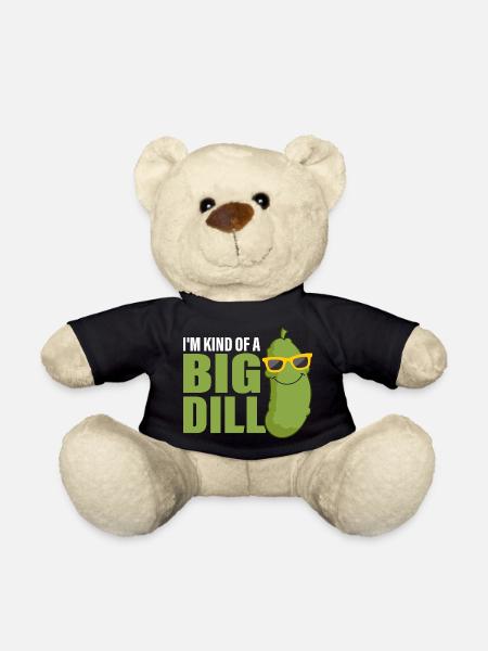 I'm Kind Of A Big Dill Pickle Cucumber - Teddy - Schwarz