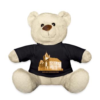 Kuckuckstein Schloss Burg Liebstadt Sachsen - Teddy Bear - black - Front