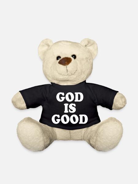 God is good - Teddy - Schwarz