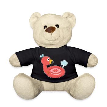 Flamingo Air Mattress - Teddy Bear - black - Front