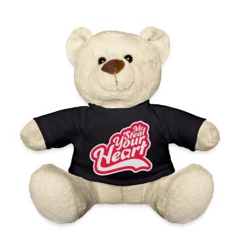 Mr steal your heart - Teddy Bear - black - Front