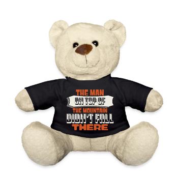 DER MANN AUF DEM BERG IST DORT NICHT GEFALLEN - Teddy - Schwarz - Vorne