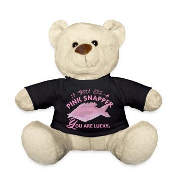Snapper Fish - Amateur de poisson - Nounours - noir - Devant