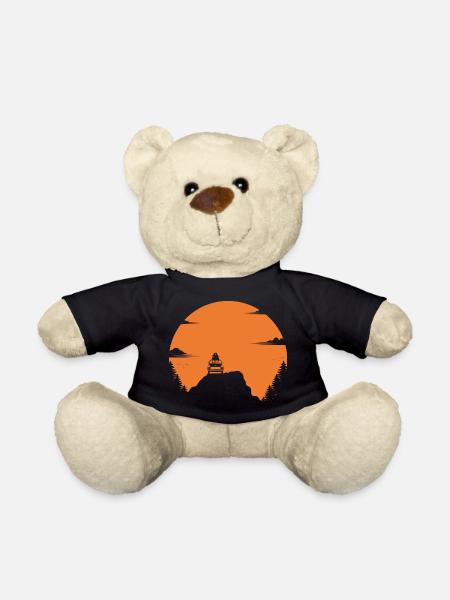 Sonnenuntergang (Trabi-Liebespaar-Edition) - Teddy - Schwarz