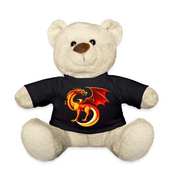 Dragon - Nounours - noir - Devant