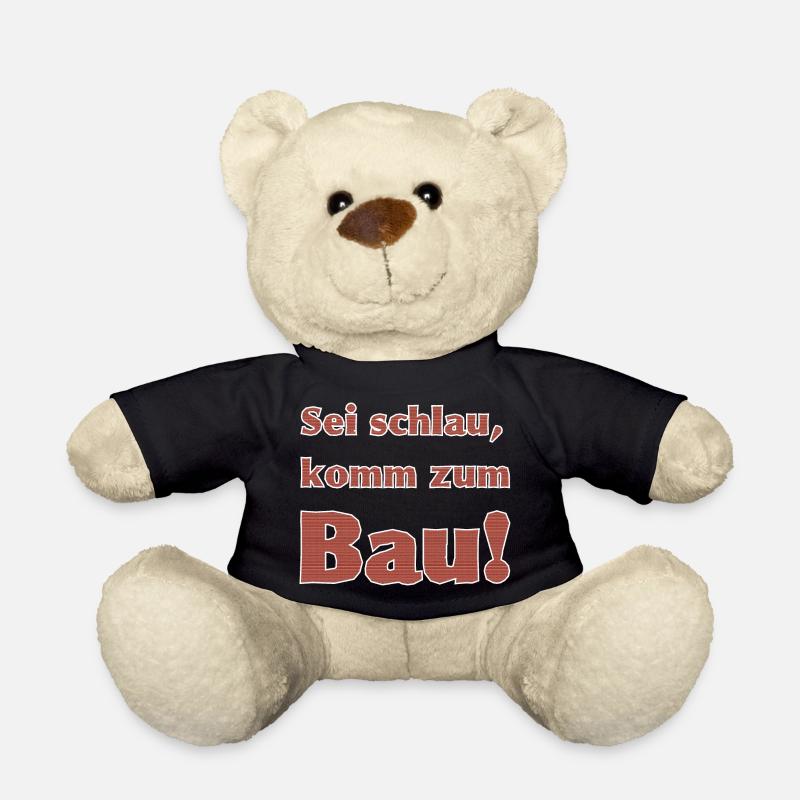 sei schlau - Teddy - Schwarz